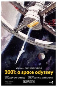 2001: A Space Odyssey 1968 movie poster