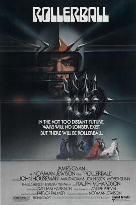 Rollerball 1975 movie poster