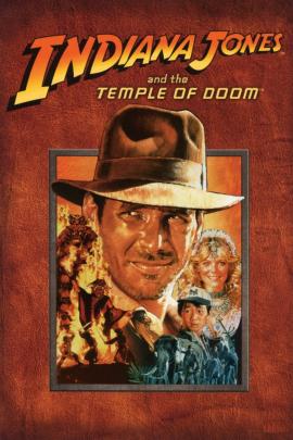 Indiana Jones and the Temple of Doom 1984 movie poster