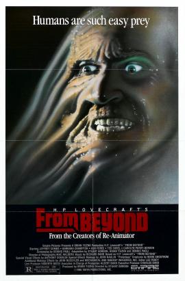 From Beyond 1986 movie poster