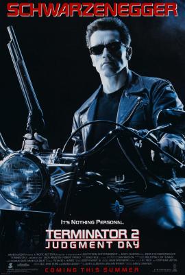 Terminator 2: Judgment Day 1991 movie poster
