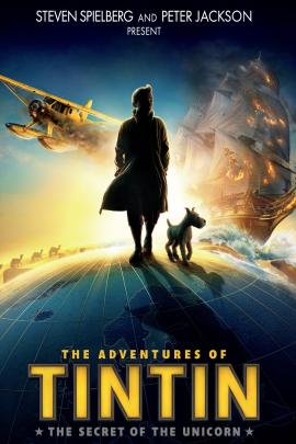 The Adventures of Tintin 2011 movie poster