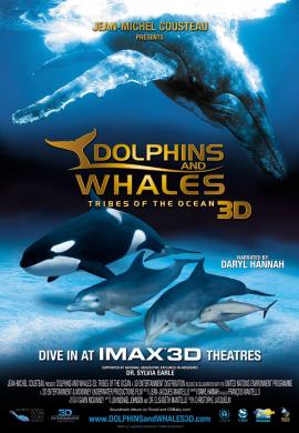 Dolphins and Whales 3D: Tribes of the Ocean 2008 movie poster
