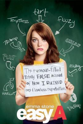 Easy A 2010 movie poster