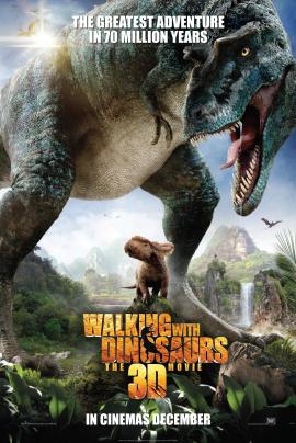 Walking with Dinosaurs 3D 2013 movie poster
