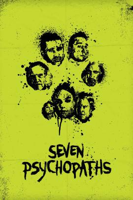 Seven Psychopaths 2012 movie poster