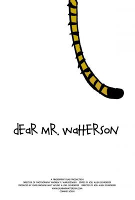 Dear Mr. Watterson 2013 movie poster