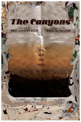 The Canyons 2013 movie poster
