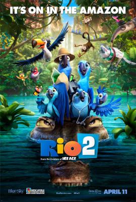 Rio 2 2014 movie poster