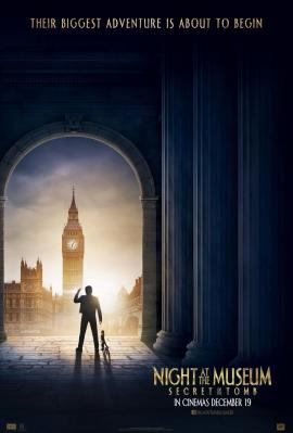 Night at the Museum: Secret of the Tomb 2014 movie poster